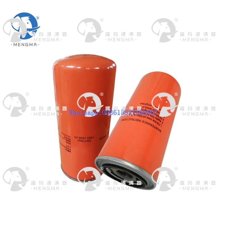 Mengma Replacement 1625165616 1625165620 Industrial Oil Filter Cartridge New For Screw Air Compressor factory